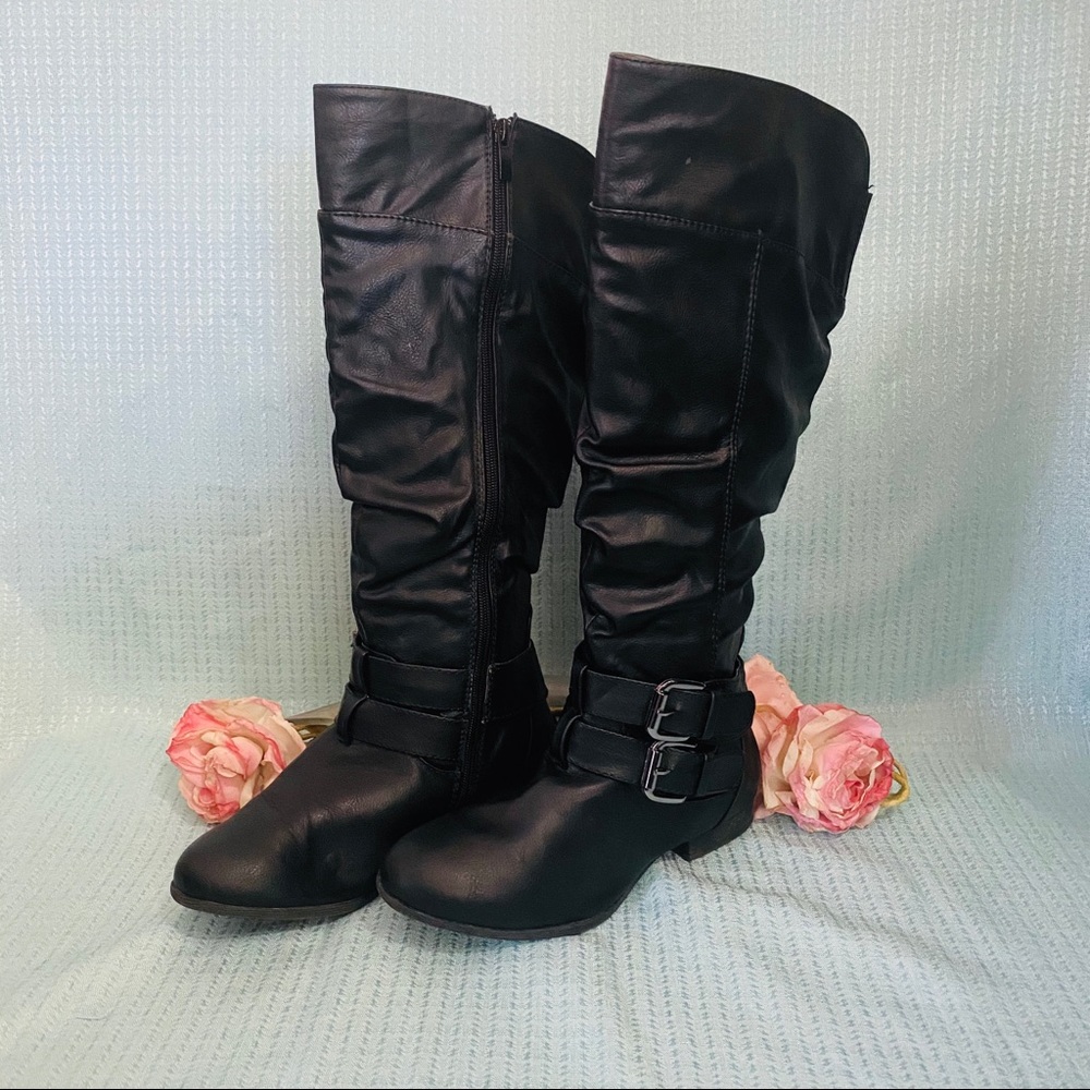 Top Moda Winter Heel Boots